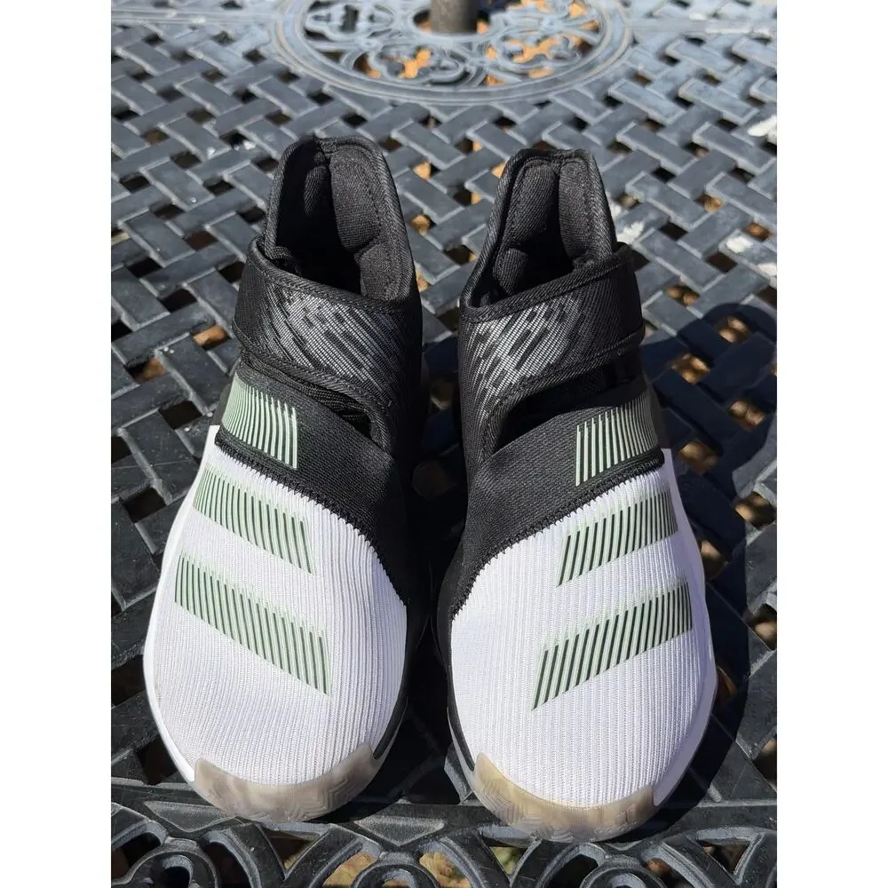 Adidas 2019 HARDEN CLU 600001 Black White Court Shoes Sneaker Mens Size 5 NWOT